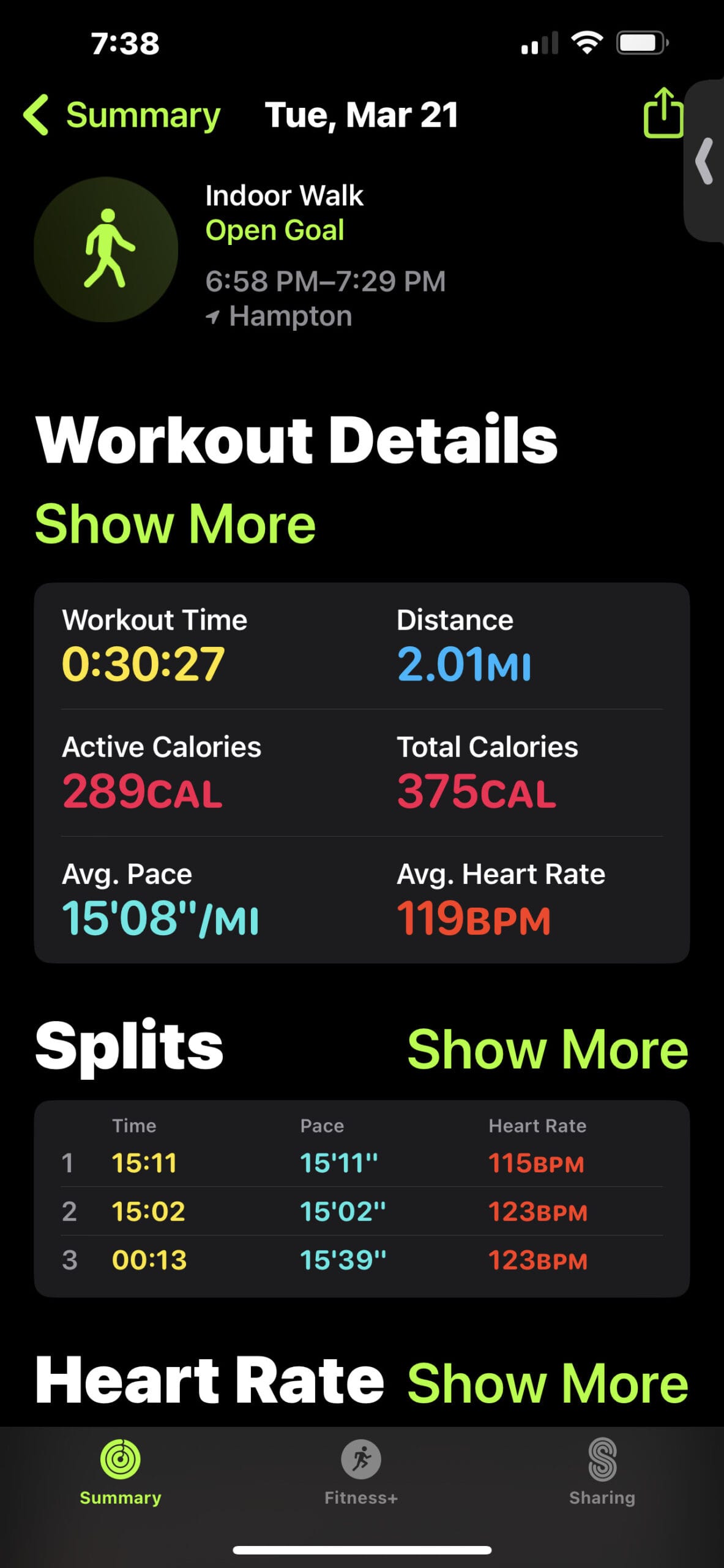 A quick 30 minutes, did your heart rate up